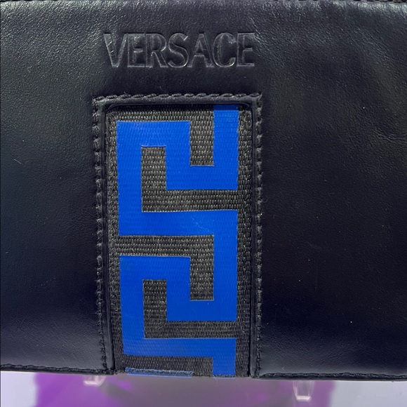 Versace Black and Blue Crossbody Bag - Picture 5 of 15